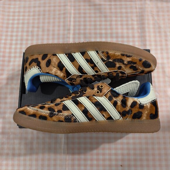 Adidas Wales Bonner x Samba Pony Leopard Sneaker - Picture 7 of 7